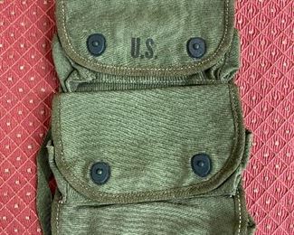 1945 U.S. Three Pocket Grenade Carrier(Tulsa Canvas)