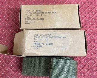 Vietnam Era U.S. Strap, Connector, Extraction in Boxes