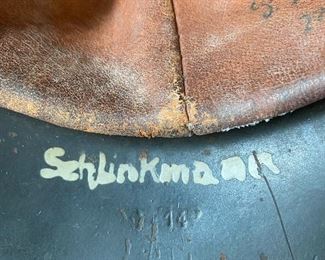 Named German Helmet(Shell and Liner)