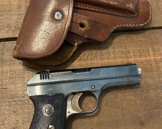 Nazi Marked CZ27 Pistol with Holster(32 ACP/SN 127683)