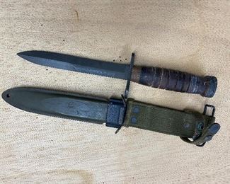 U.S. M4 Carbine Bayonet(Utica/Handle Repair)