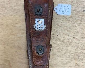 U.S. Engineer Pouch with Unit Crest Added(No Contents)