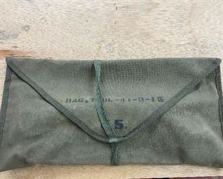 U.S. Military Tool Bag 41-B-15 with Tools