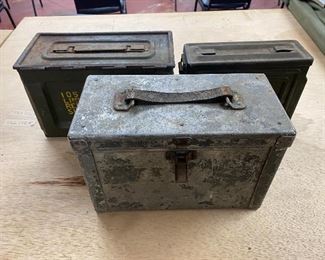 Old U.S. Ammo Boxes