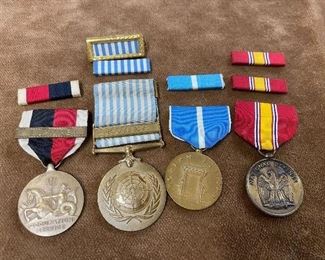 German Occupation Medal/Korean Service Medals