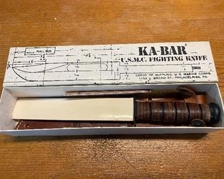 1990's KA-BAR Fighting Knife (MIB)