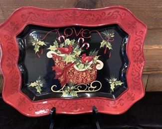 Susan Winget Christmas Dishes