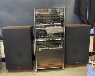 Fisher Complete Sound System In Case