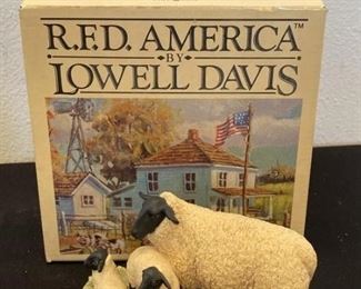 R.F.D. America Lowell Davis Figurines