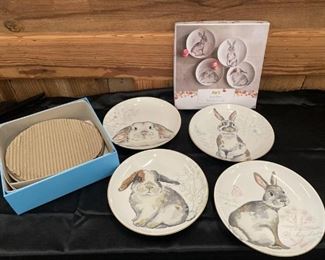 Pier One Rabbit Plates