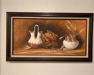 Original Native Pottery Still Life