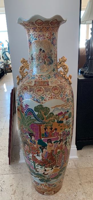 49” by 16”  Floor Vase $1250
Now 50% off Marked Price!