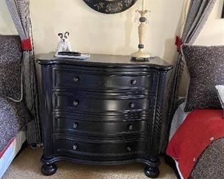 HOOKER SEVEN SEAS BLACK CABINET 
38x39x15
300.00