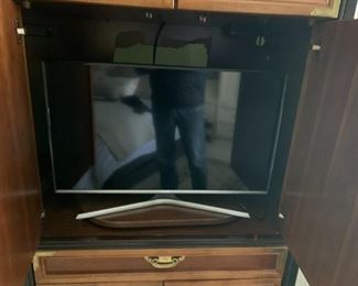 $100 Broyhill Premier Asian Regency Style Armoire Cabinet.   Measures 30w 15d 78h.