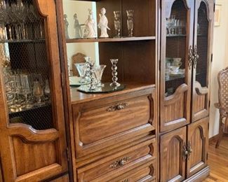 Wall Unit - Each piece $200, all 3 pieces $500.  Each piece measures 30w 15 78h