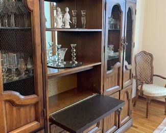 Wall Unit - Each piece $200, all 3 pieces $500.  Each piece measures 30w 15 78h