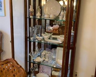 $300 Curio Cabinet.  42w 13d 86h