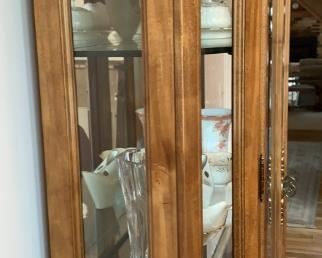 $300 Curio Cabinet.  42w 13d 86h