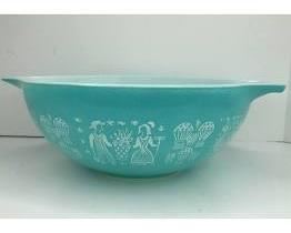 $35 Vintage Pyrex Cinderella Mixing Bowl Amish Butterprint. 