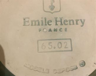 $100 Vintage Emile Henry Mixing Bowl Set
