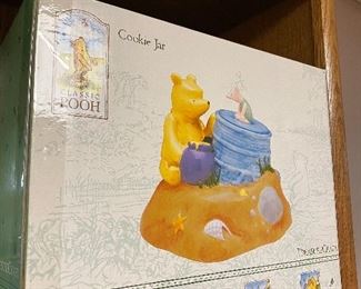Classic Pooh Treasure Craft Cookie Jar $40 NEW IN BOX