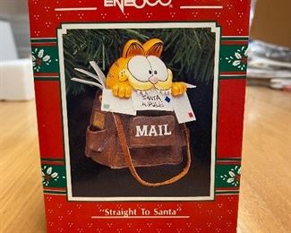 "Straight To Santa"Garfield Christmas Ornament.             $ 10.00