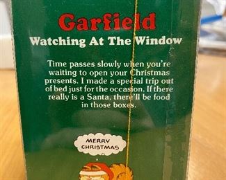 "Watching at the Window" Garfield Christmas Ornament $ 12.00