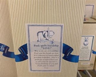 "Pooh Spells Friendship YOU" Figurine $ 15.00