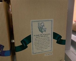 "A sleigh full of presents hearts full of love" Figurine $ 10.00