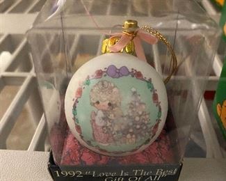 Precious Moments Ornament $6