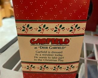 Deer Garfield Ornament $15