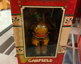 Deer Garfield Ornament $15
