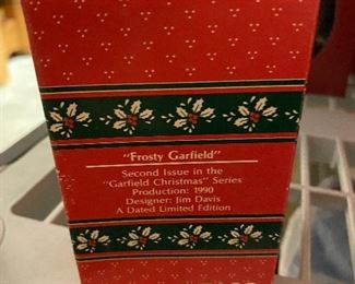 Frosty Garfield Ornament $12