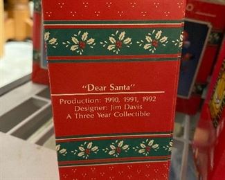 Dear Santa Garfield Ornament $6