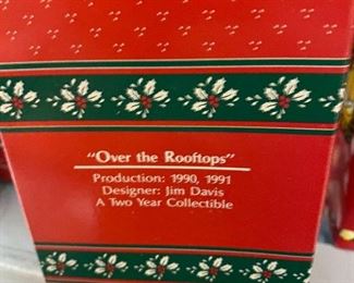 Over the Rooftops Garfield Ornament $20