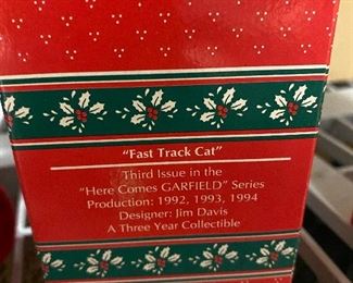 Fast Track Cat Garfield Ornament $25
