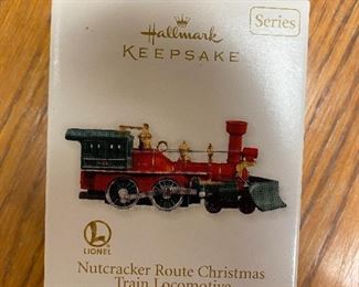 NutCracker Route Christmas Train Locomotive - $2