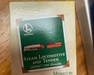 Steam Locomotive and Tender - $14
