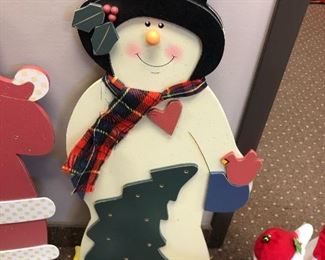 Snowman cut out $10.00
