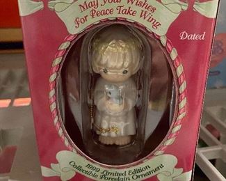 May your wishes for peace take wing ornament. $2