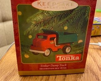 Red Tonka Dump Truck Hallmark Ornament. $5