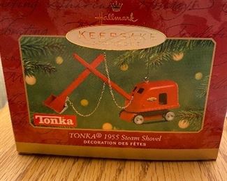 Tonka 1955 Steam Shovel Hallmark Ornament. $5