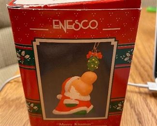 Enesco Merry Kissmas ornament. $10