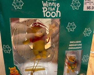 Winnie the Pooh Holiday Ornament Set. $6 