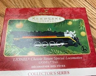 Lionel Chessie Steam Special Locomotive Keepsake Ornament. $4