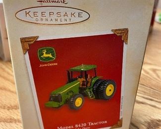 Model 8420 Tractor Hallmark Keepsake Ornament. $10
