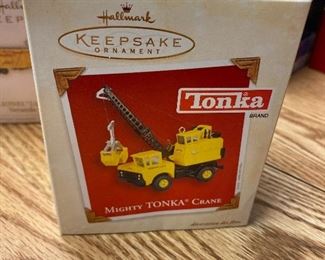 Mighty Tonka Crane Hallmark Keepsake Ornament. $6