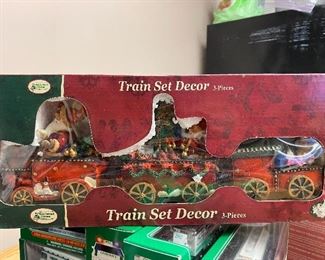 Cherished Home Collection Train Set Decor. $10