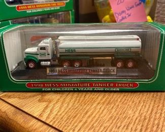 1998 Hess Miniature Tanker Truck. $6