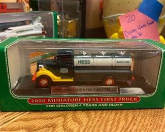2000 Miniature Hess First Truck. $4